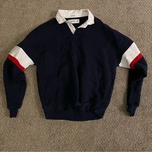 Abercrombie color block fleece
